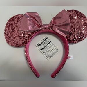 Japan Tokyo Disney Headband Ears Minnie Cherry Blossom